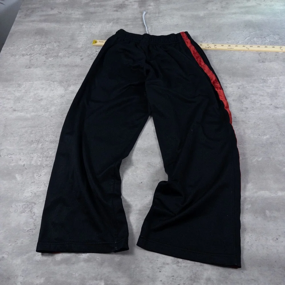 y2k nike track pants baggy striped kids medium